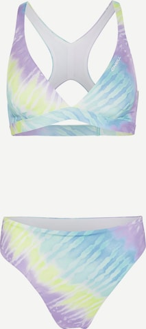 O'NEILL Triangel Bikini 'Hypberfreak Wow' in Blauw: voorkant