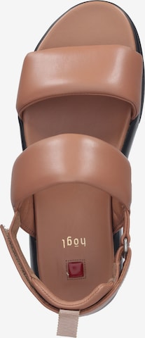 Sandalo di Högl in marrone