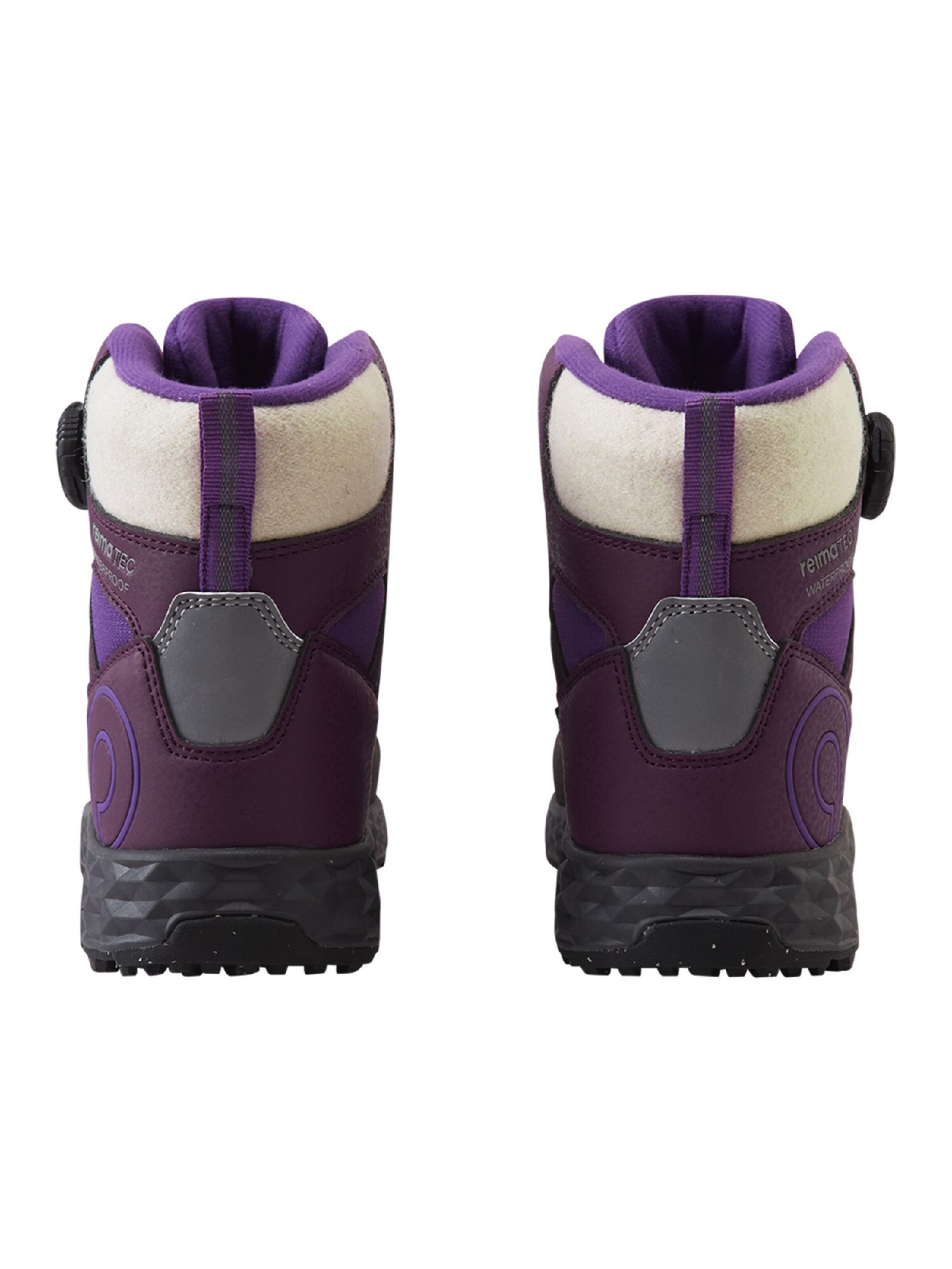 Reima Boots in Purple: back