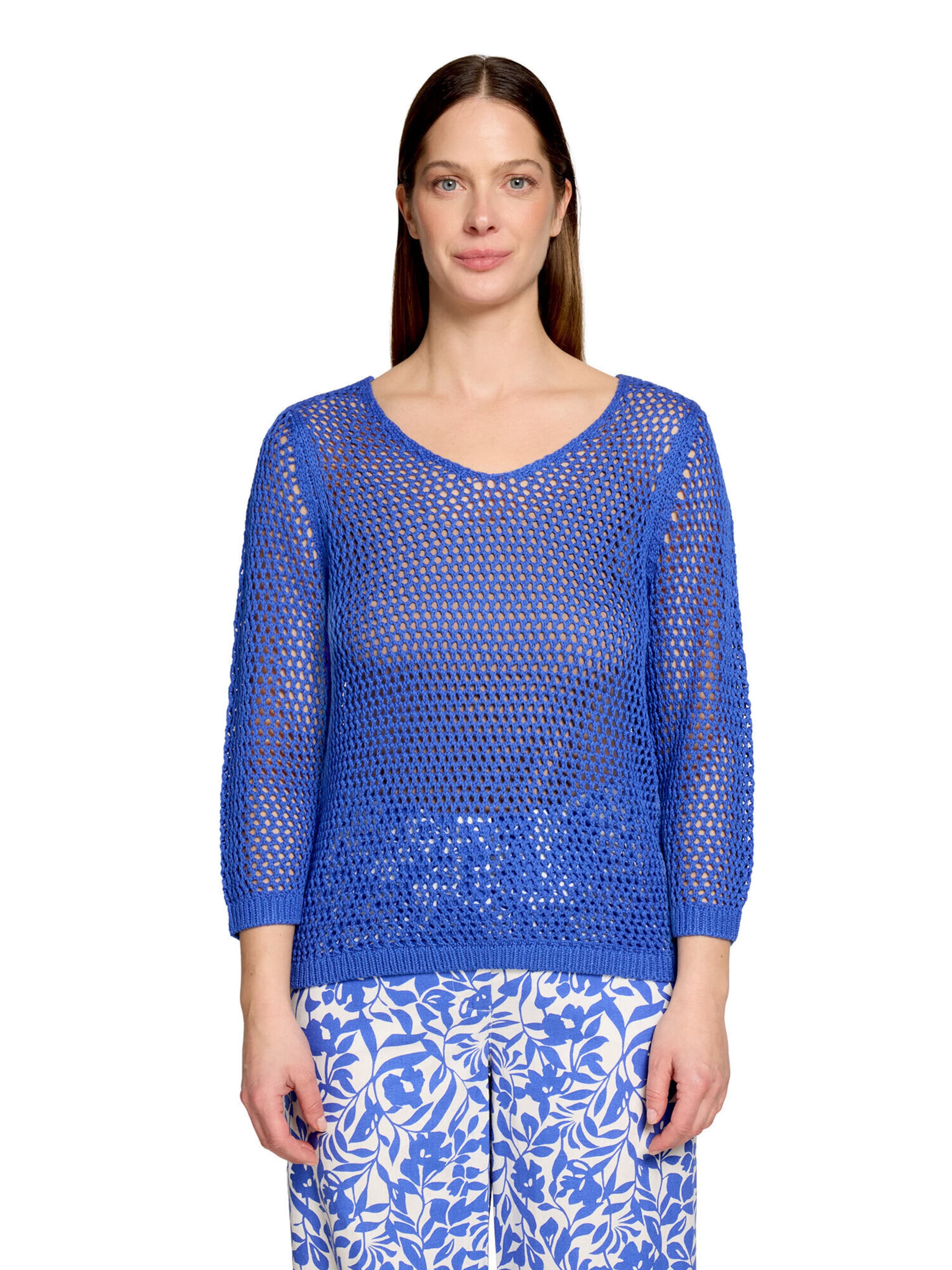 Pullover di Betty Barclay in blu: frontale