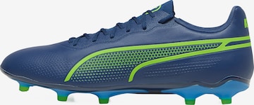 PUMA Soccer Cleats 'King Pro' in Blue: front