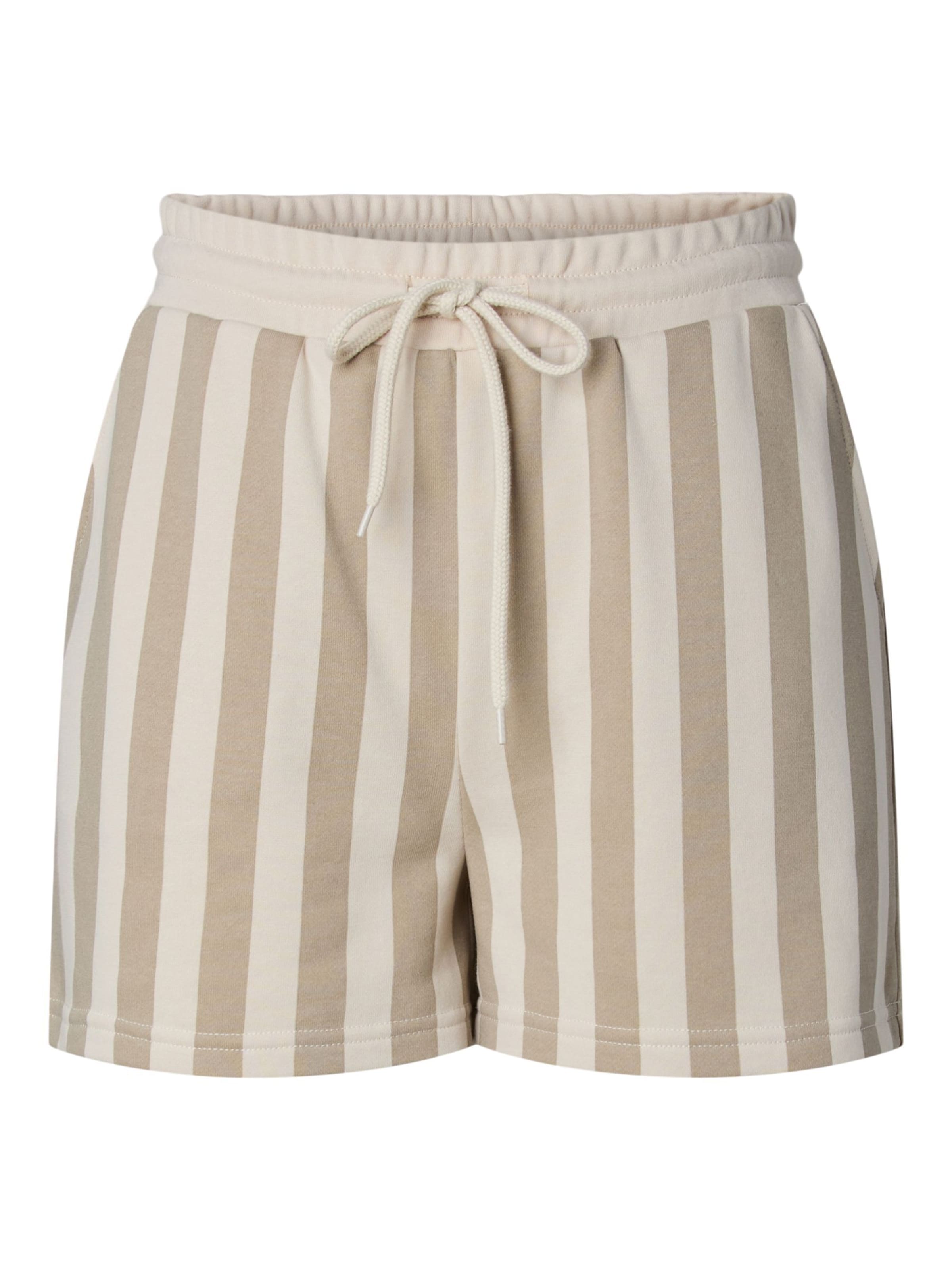 Pantaloni 'PCChilli' di PIECES in beige: frontale