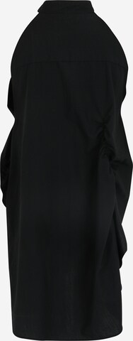 ABOUT YOU REBIRTH STUDIOS - Blusa 'Shirred' em preto