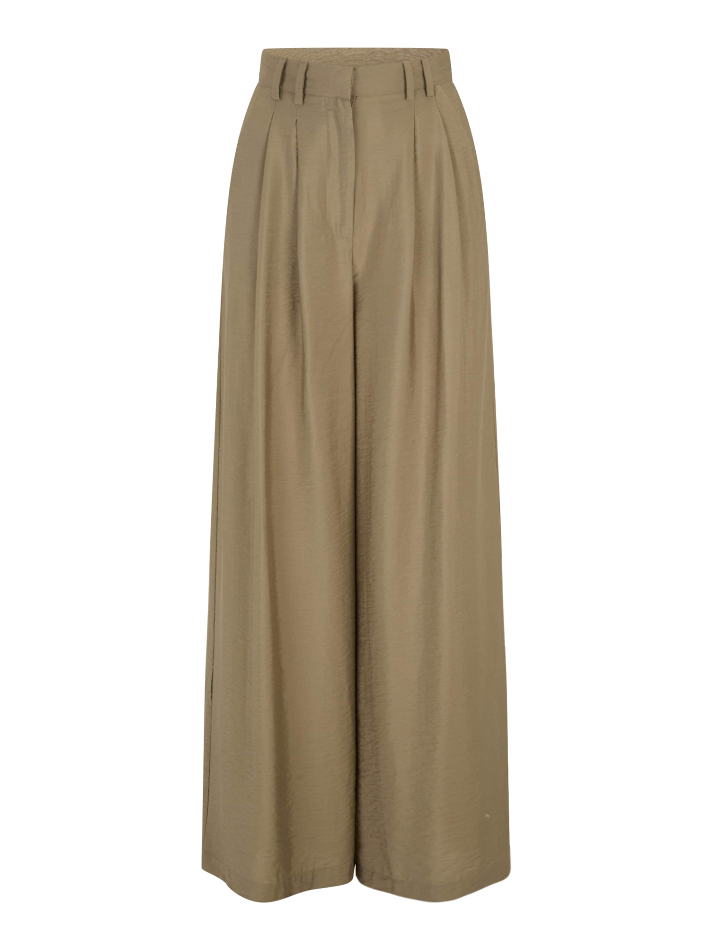 Guido Maria Kretschmer Women Veckad byxa 'Finja' i oliv, Produktvy