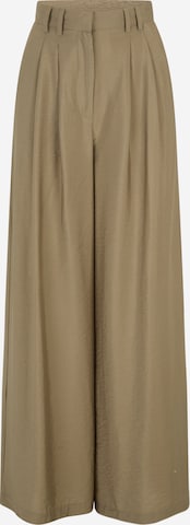 Guido Maria Kretschmer Women Hlače z naborki 'Finja' | zelena barva: sprednja stran