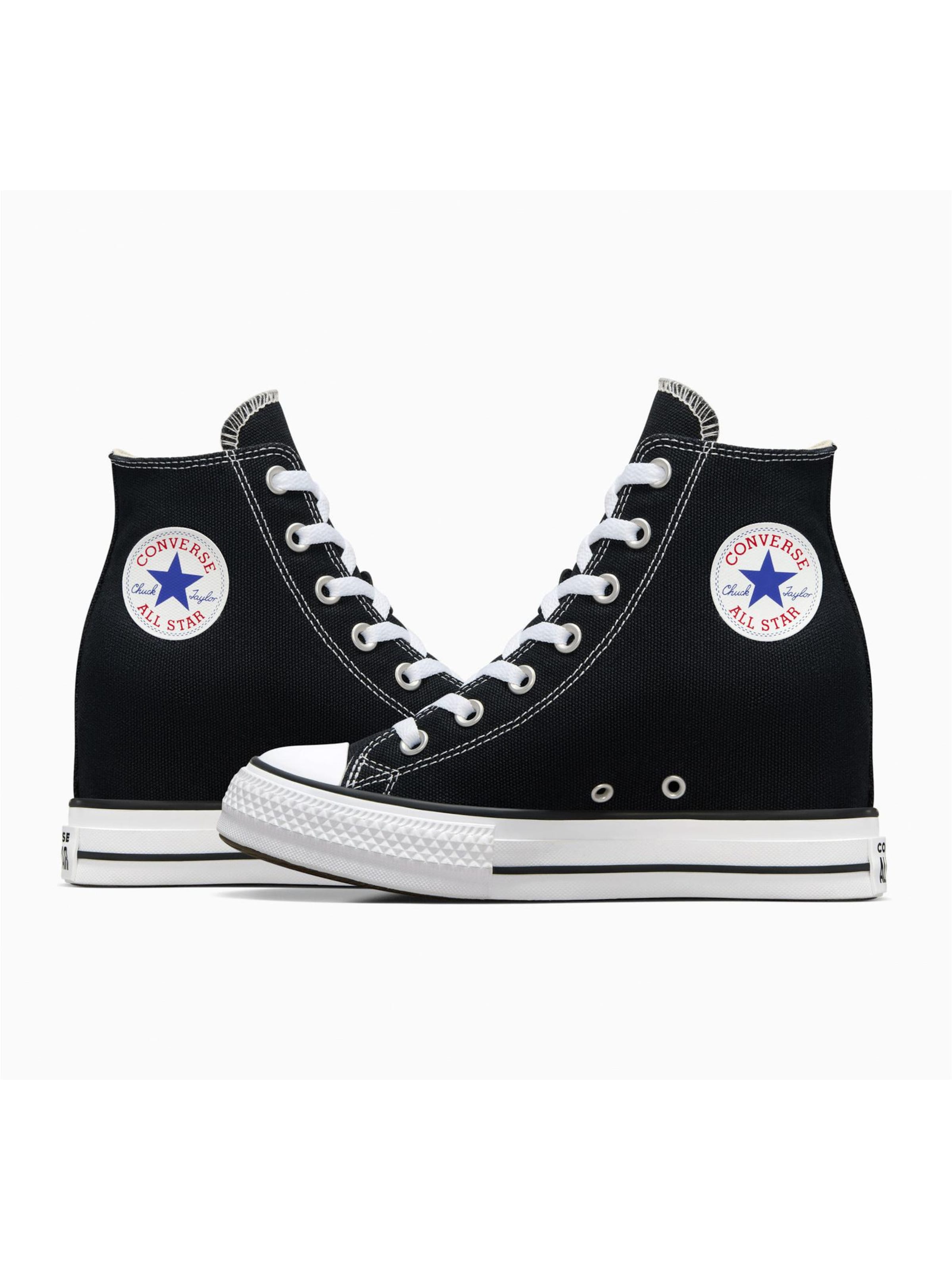 CONVERSE - Zapatillas deportivas bajas 'Converse Chuck Taylor All Star Wedge Platform' en negro