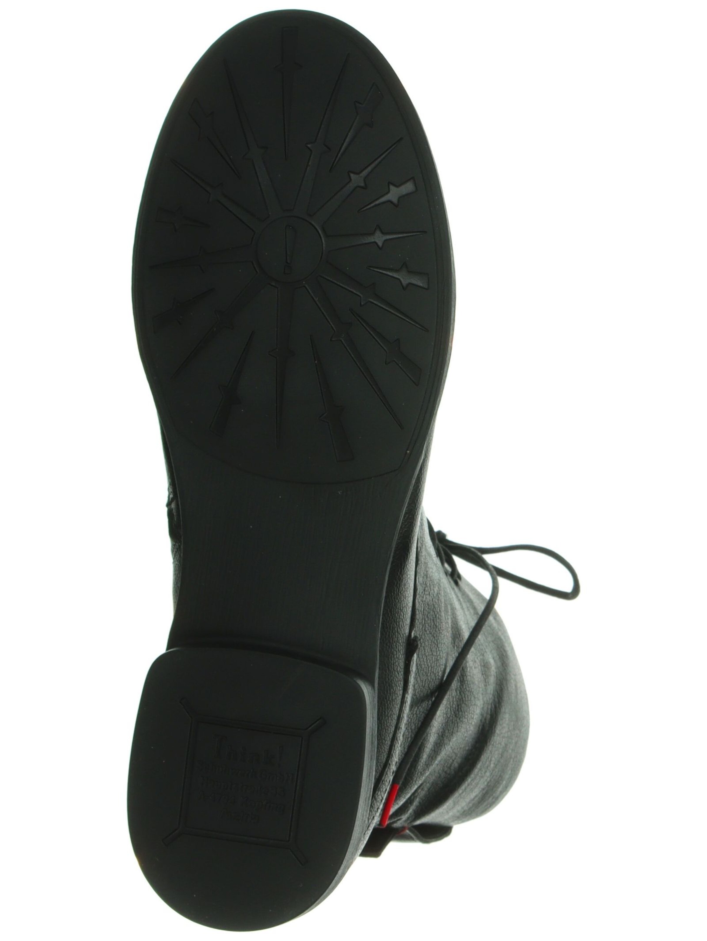 THINK! Schnürstiefelette 'Agrat' in Schwarz