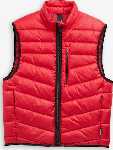 TOM TAILOR Vest in Red: front