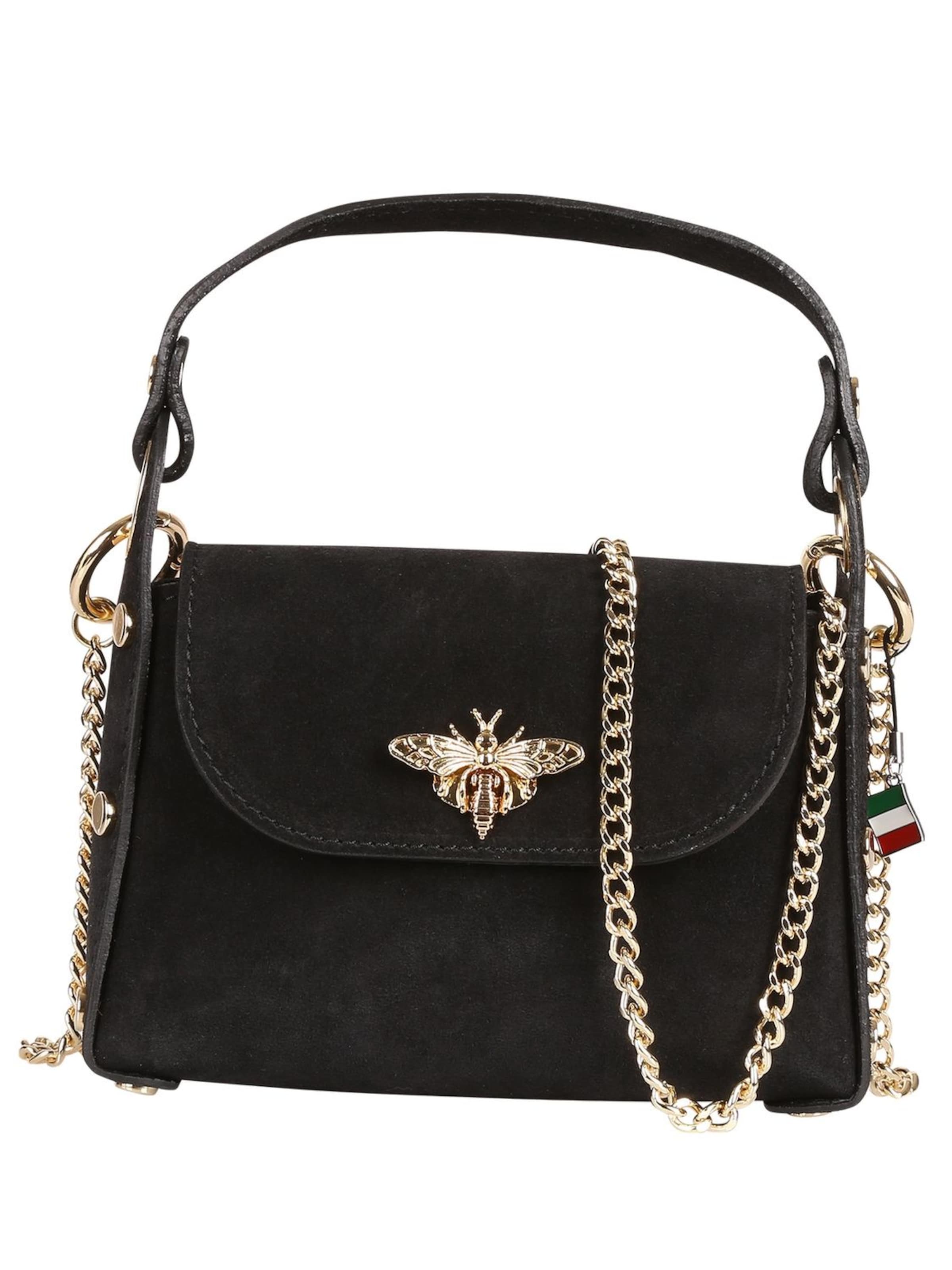 Florence Shoulder Bag in Black: front