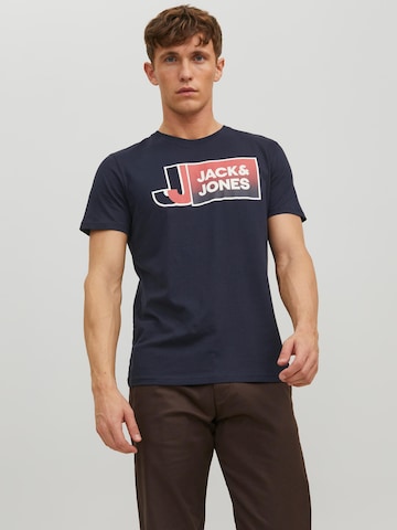 JACK & JONES T-Shirt 'Logan' in Blau: predná strana