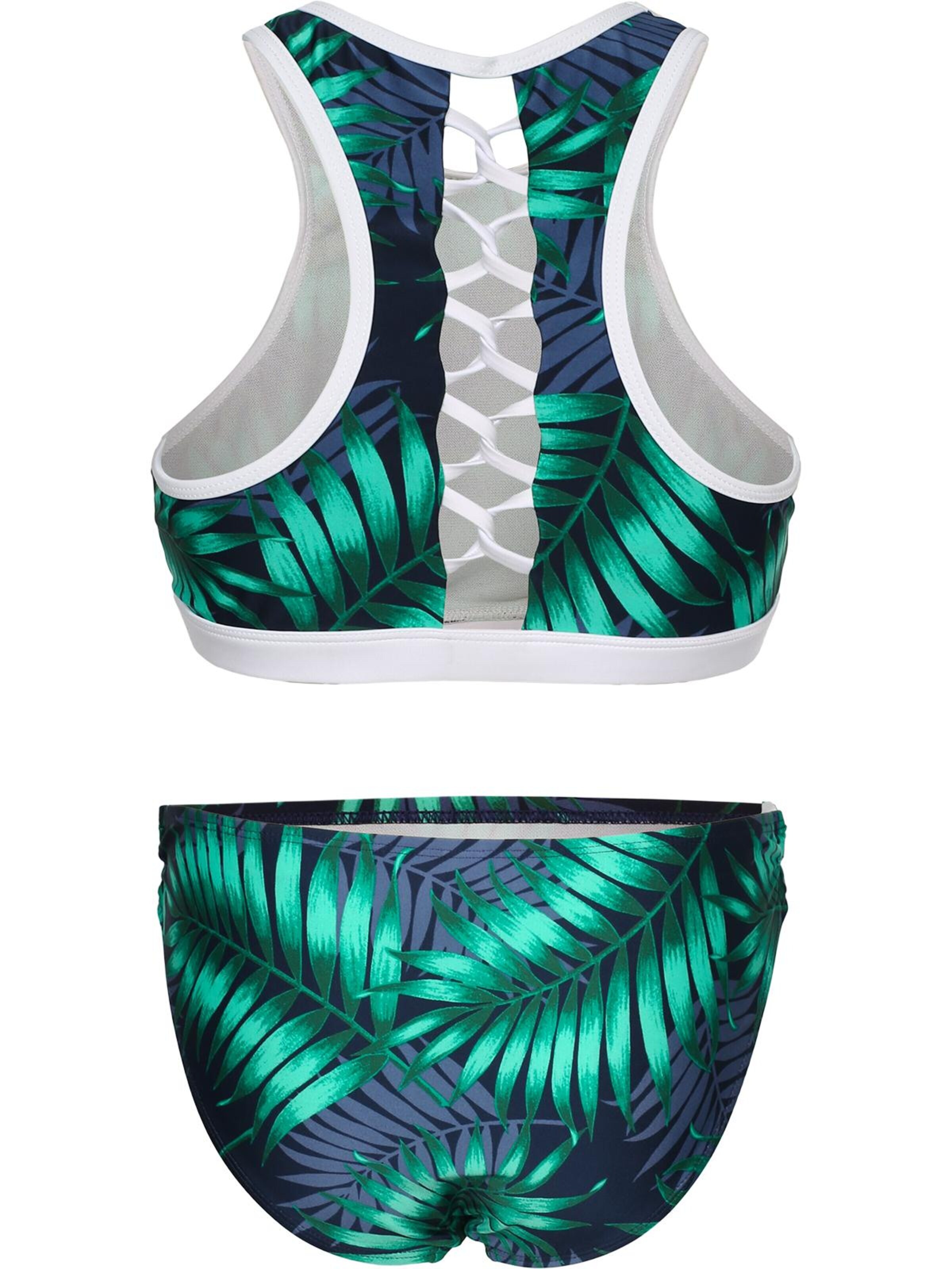 La V High neck Bikini 'Bikini Kreta' in Groen