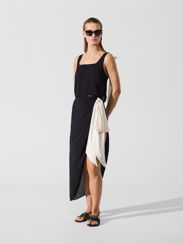 Karl Lagerfeld Plážová osuška - Čierna