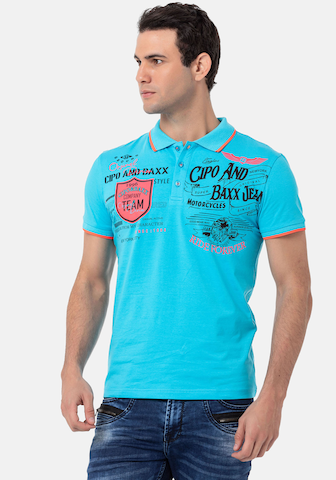 CIPO & BAXX Shirt in Blau