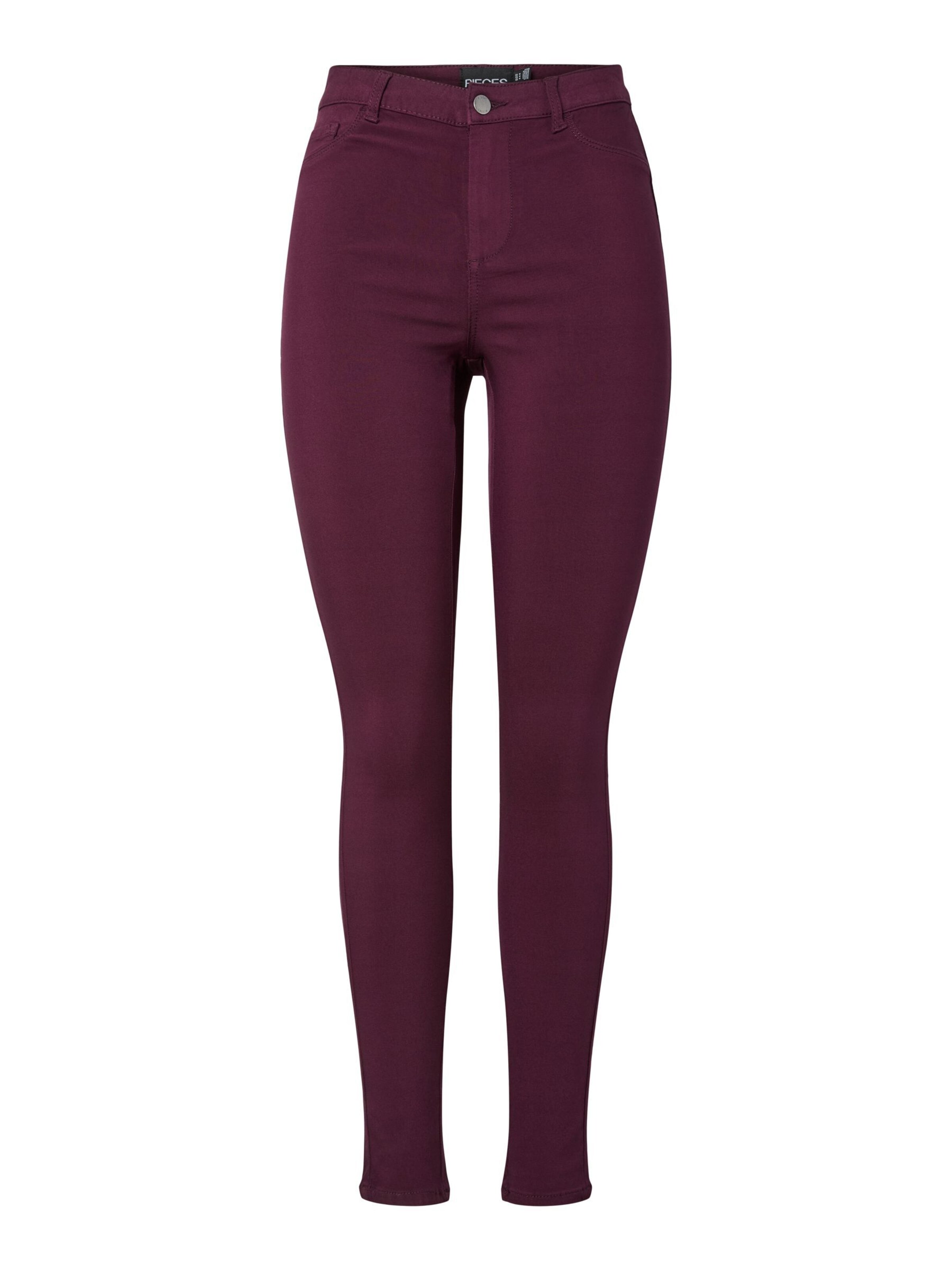 PIECES Jeggings i rød: forside