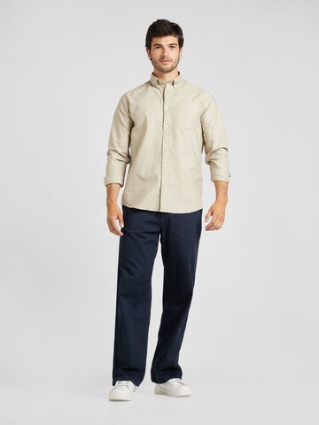 SELECTED HOMME Regular Fit Skjorte 'Rick' i beige