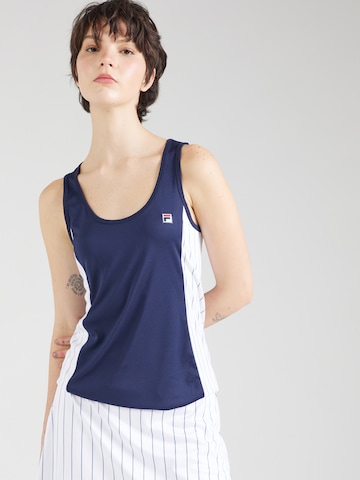 mėlyna FILA Sportiniai marškinėliai be rankovių 'Nina': priekis