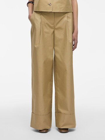Wide Leg Pantalon ROUGE EDIT en marron