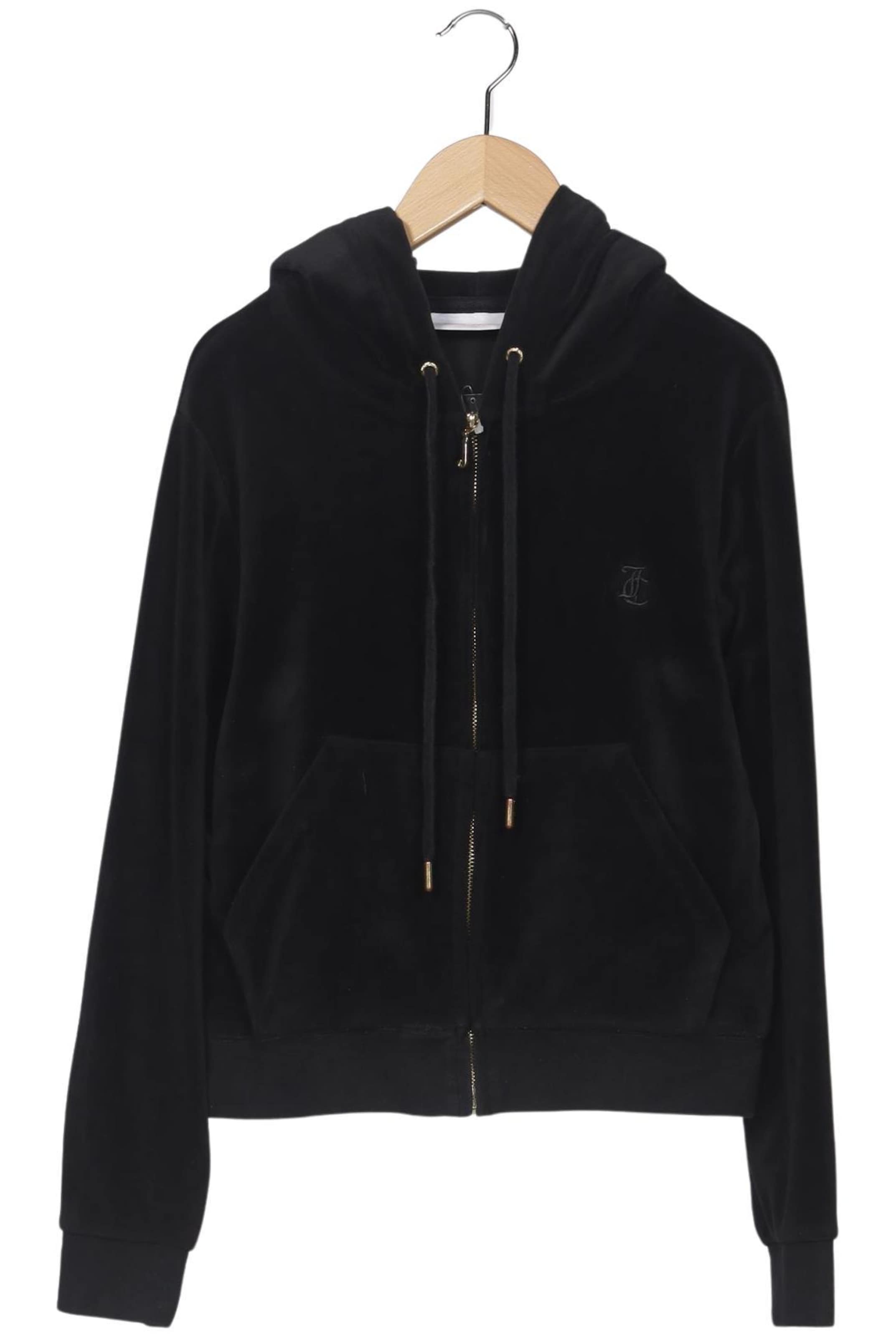 Juicy Couture Sweatshirt & Zip-Up Hoodie in M in Black: front