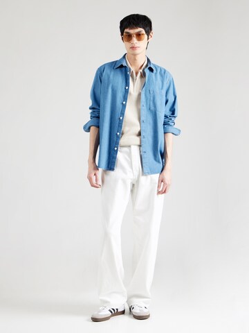 Regular fit Camicia 'REGCARLO' di SELECTED HOMME in blu