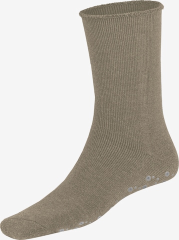 Calzino 'Homepads' di Hudson in marrone: frontale