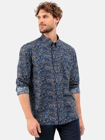 CAMEL ACTIVE Regular fit Button Up Shirt in Blue: front