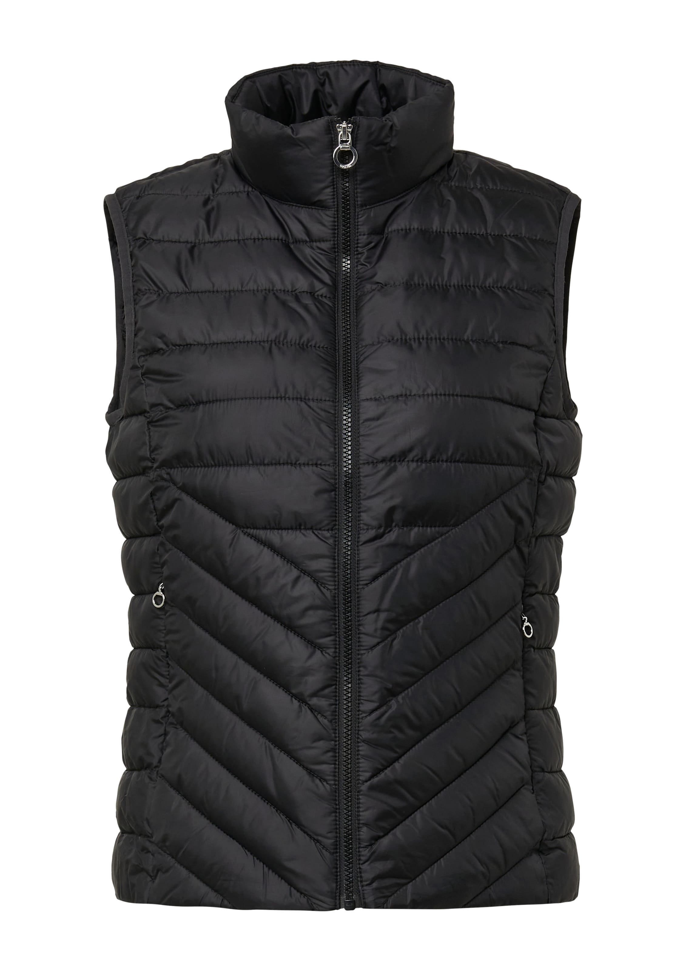 s.Oliver - Chaleco en negro: frente