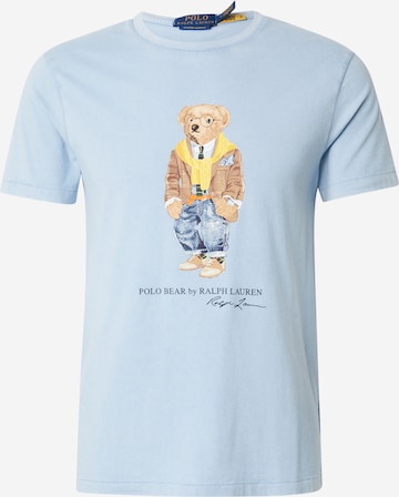 mėlyna Polo Ralph Lauren Marškinėliai: priekis