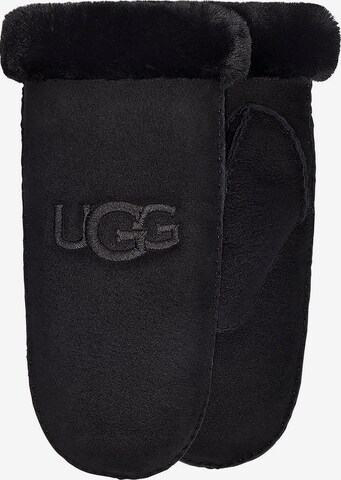 UGG Mittens in Black: front