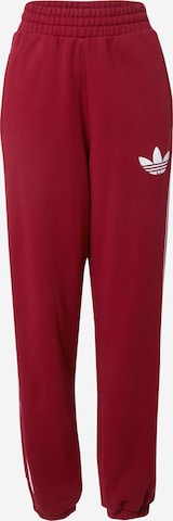 ADIDAS ORIGINALS Tapered Pants in Red: front