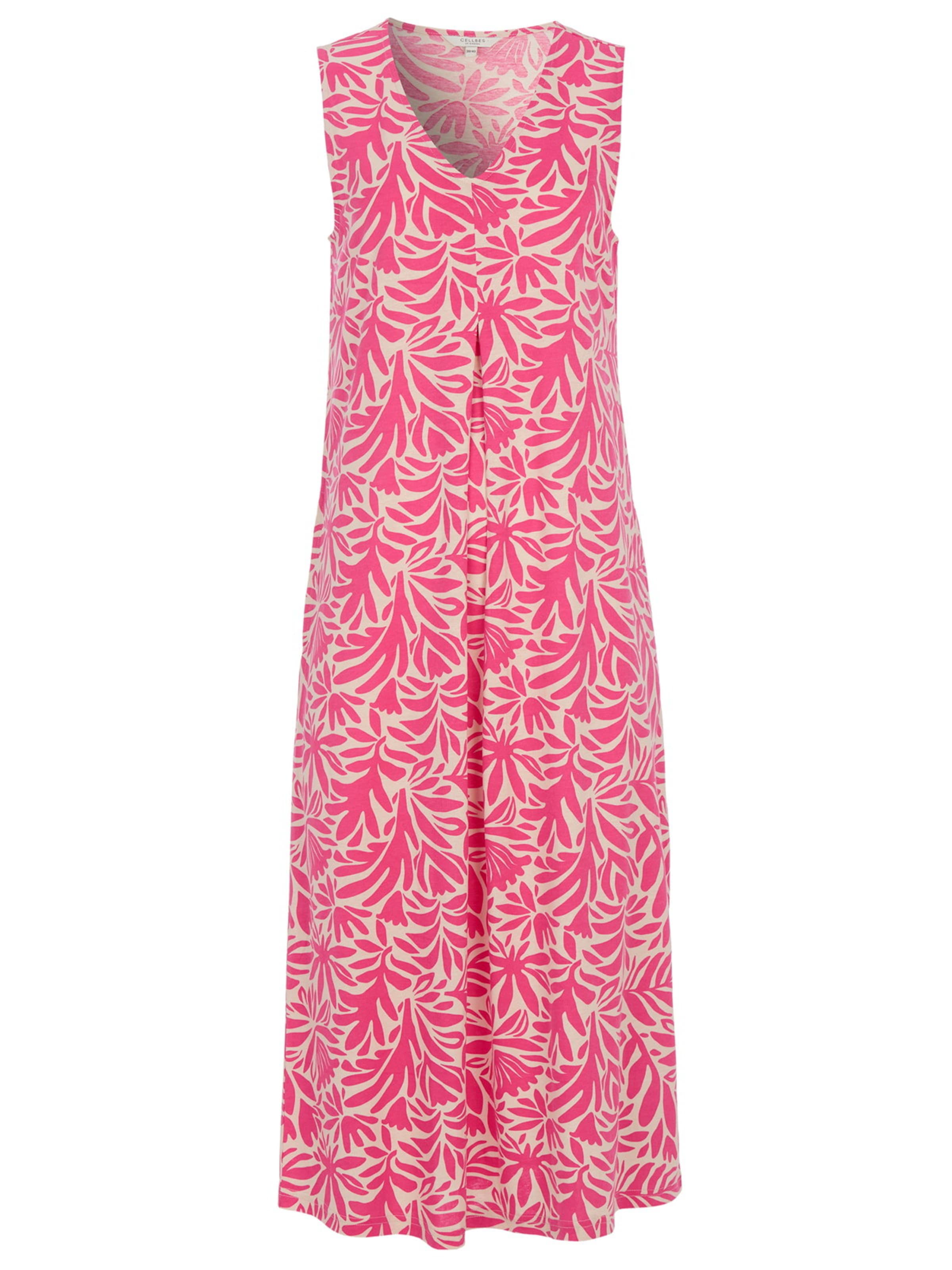 Cellbes of Sweden Jurk in Roze: voorkant