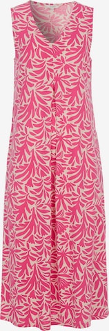 Cellbes of Sweden Jerseykleid mit Taschen in Pink: Vorderseite