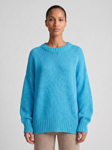 americandreams Oversizepullover 'Pepper'‌‌‌ in Blau: Vorderseite