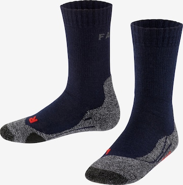 FALKE Athletic Socks 'TK2' in Blue: front