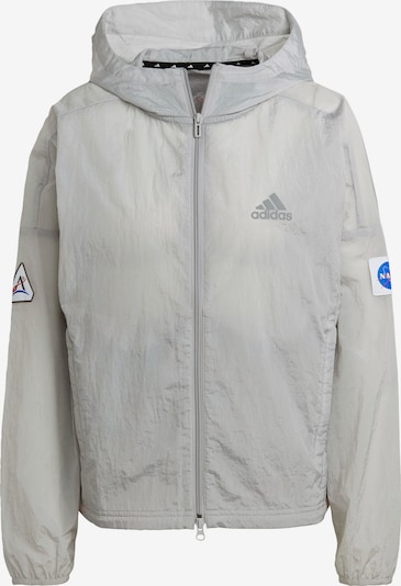 ADIDAS PERFORMANCE Sportjacke in hellgrau, Produktansicht