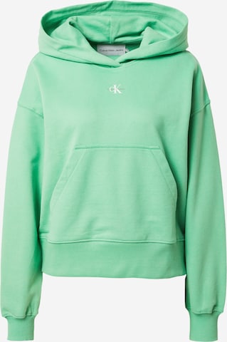 Calvin Klein Jeans Dressipluus, värv roheline: eest vaates