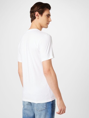 DENHAM T-Shirt 'SCISSOR' in Weiß