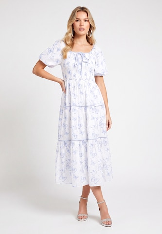 faina Dress in White