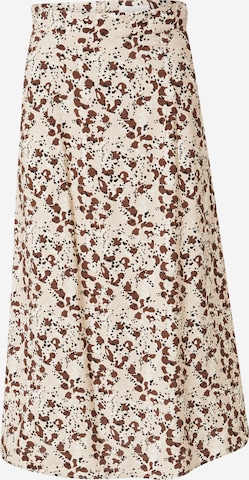 OBJECT Skirt 'LEONORA' in Beige: front