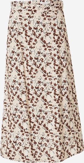 OBJECT Skirt 'LEONORA' in Cream / Brown / Black / White, Item view