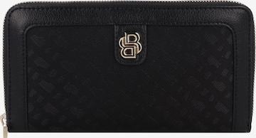 Porte-monnaies BOSS en noir : devant