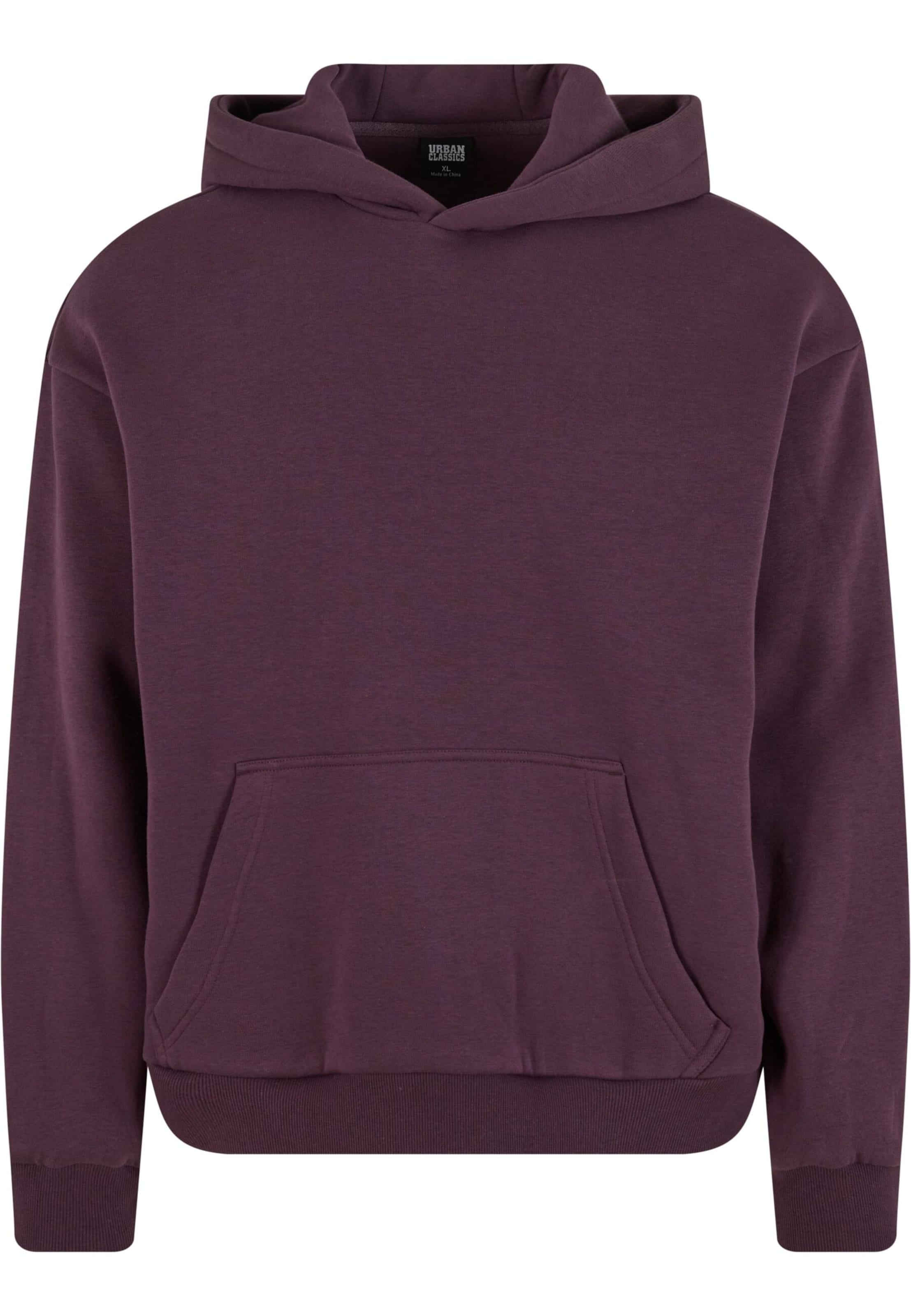 Urban Classics Sweatshirt in Purple: front