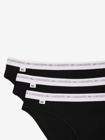 Slip di LACOSTE in nero