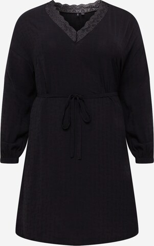 Vero Moda Curve Dress 'LYRA' in Black: front