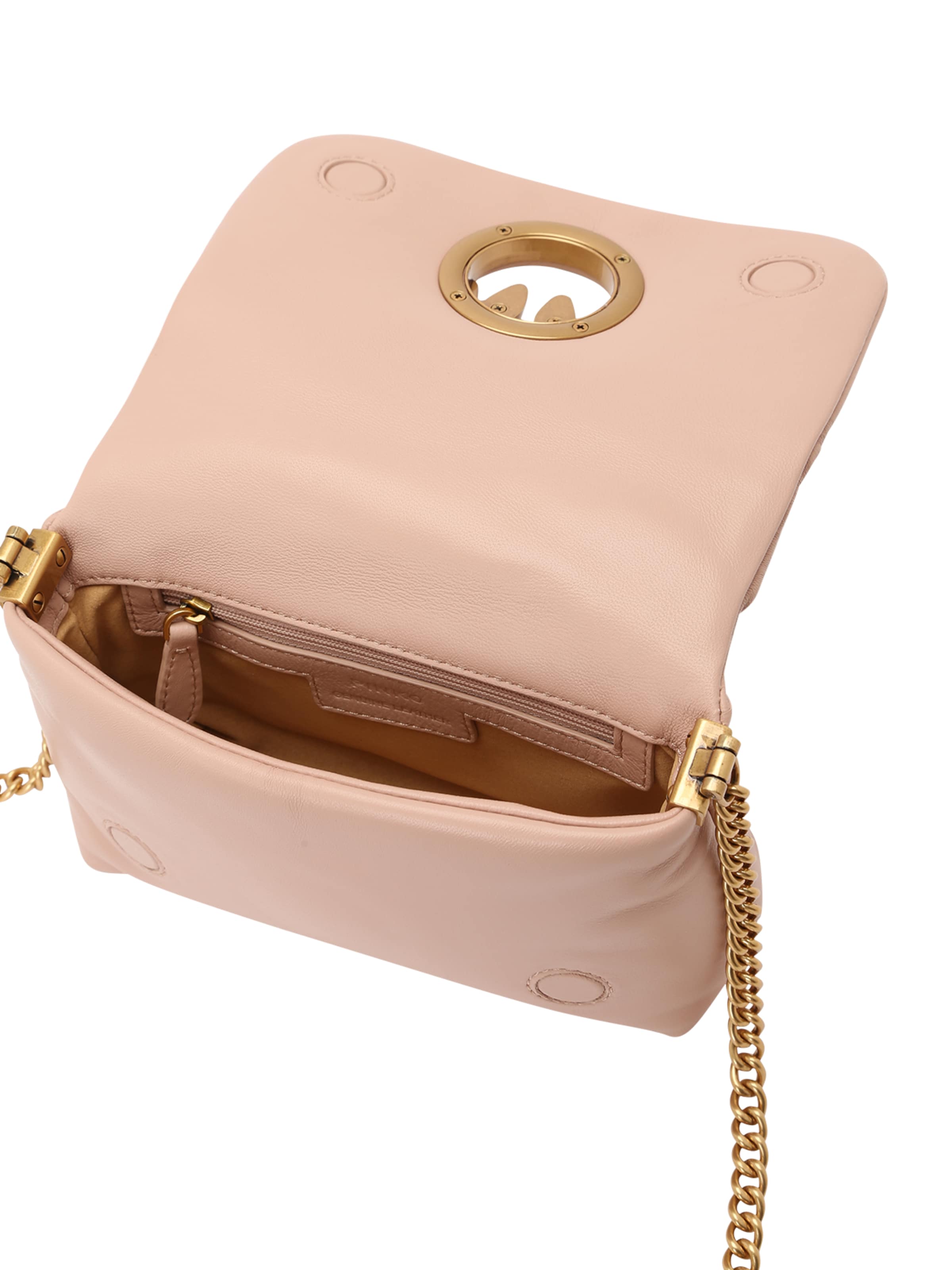 PINKO Torba na ramię 'Love' w kolorze różowy: góra