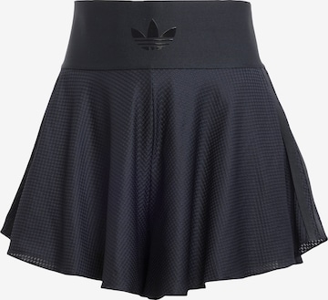 Largi Pantaloni de la ADIDAS ORIGINALS pe negru: față