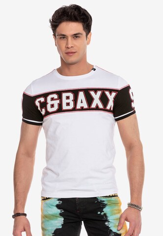 CIPO & BAXX Shirt in Weiß: predná strana