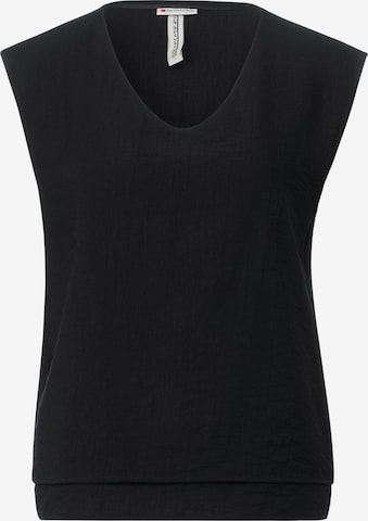 STREET ONE Blouse in Black: front