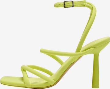 ONLY - Sandalias con hebilla 'AMINA' en verde: frente