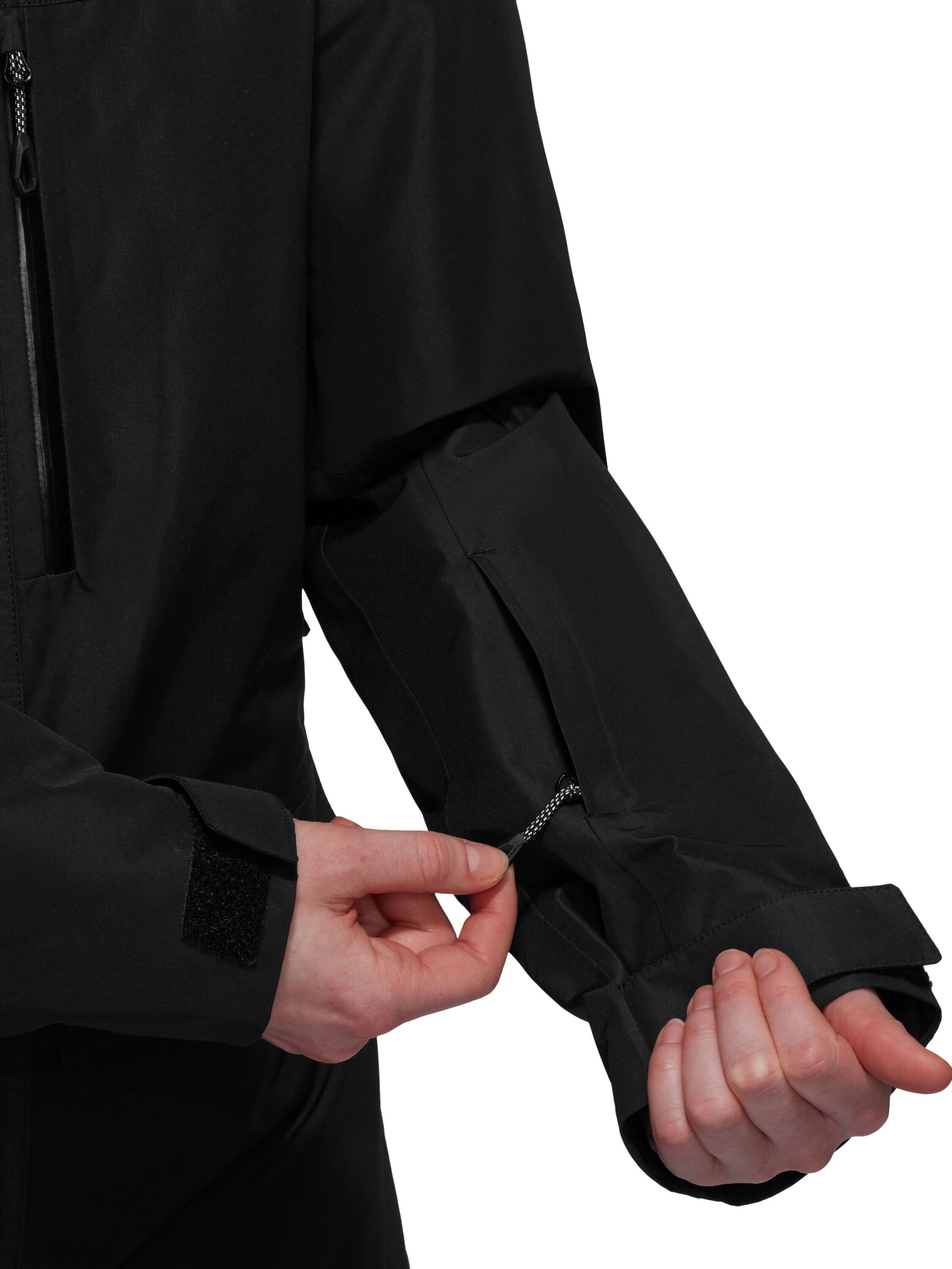 MAMMUT Athletic Jacket 'Fall Line' in Black