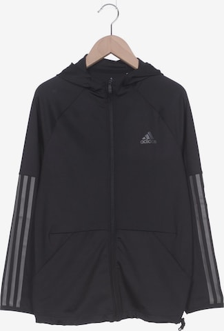 ADIDAS PERFORMANCE Sweatshirt & Zip-Up Hoodie in S in Black: front